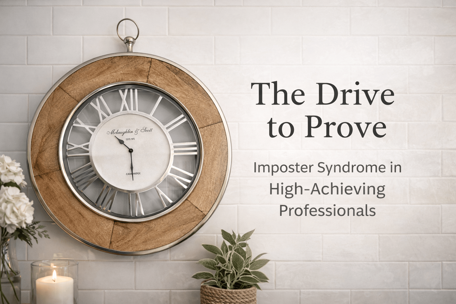 Therapy for Professionals and Executives living with Imposter Syndrome