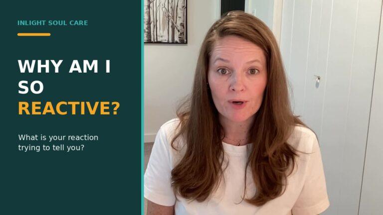 YouTube Video Explaining Why I Am So Reactive At Work